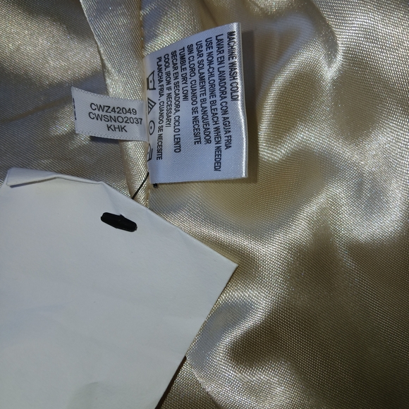 Calvin Klein Tan Double-Breasted Trench Coat - Picture 8 of 13